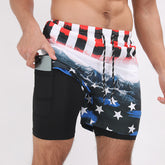 Men's Swim Trunks Quick Dry Swimsuit Beach Shorts
